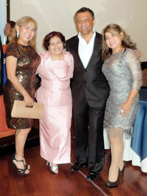 Maxi Romero, Yoice Toro Murillo (Presidente),  Rene Gabriel Arreaga Briones y Paulette Baquerizo